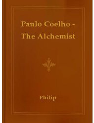 The Alchemist By Paulo Coelho