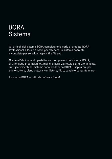 BORA Magazine 02|2018 – Italian