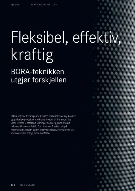 BORA Magazine 02|2018 – Norwegian