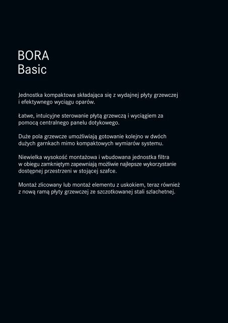 BORA Magazine 02|2018 – Polish