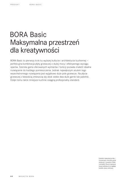 BORA Magazine 02|2018 – Polish