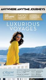 2018-08 Regent Seven Seas Luxurious Voyages