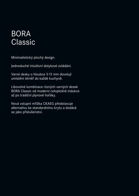 BORA Magazine 02|2018 – Czech