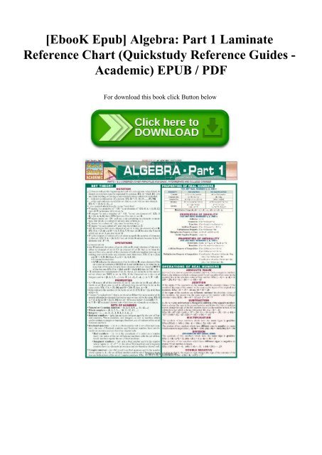 Quick Study Academic Charts