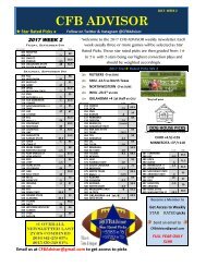 Week 2- StarRatedPicks 2017