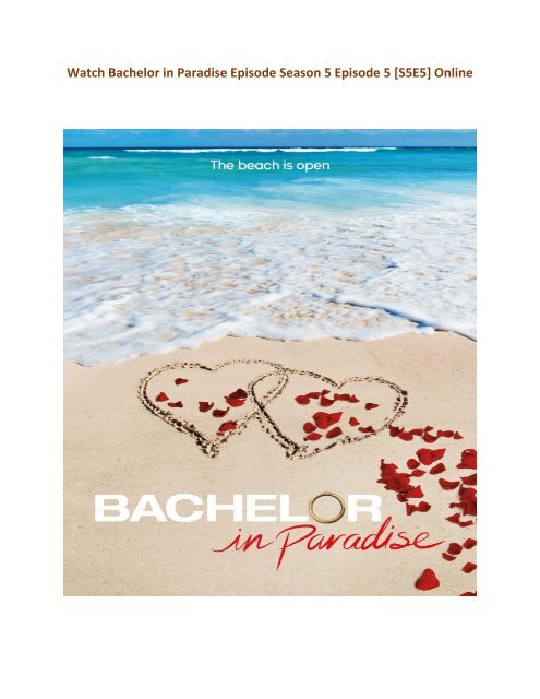 stream bachelor free online