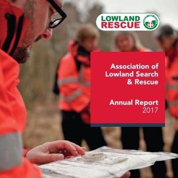 Association of Lowland Search & Rescue - Annual Report 2017