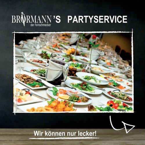 Flyer Partyservice Osnabrück