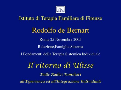 Intelligenza - Istituto di Terapia Familiare di Firenze