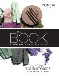 L'Oreal USA THE BOOK 2015 