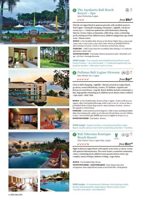 Venture Far - Bali 18/19 Brochure