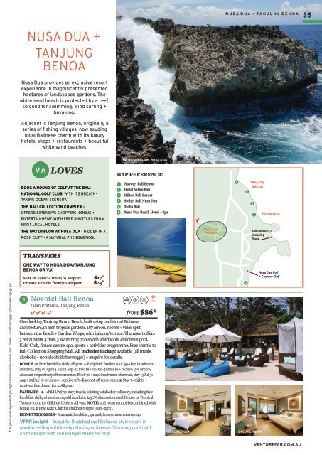 Venture Far - Bali 18/19 Brochure