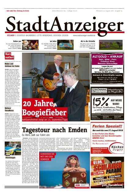 Stadtanzeiger Duelmen kw 34