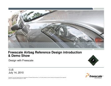 Freescale Airbag Reference Design introduction & Demo Show