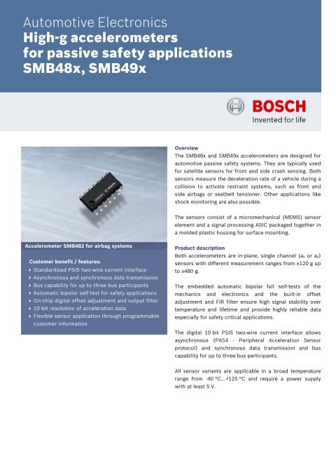 Download Link Bosch Semiconductors Sensors