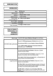 cv - Azienda ULSS 19