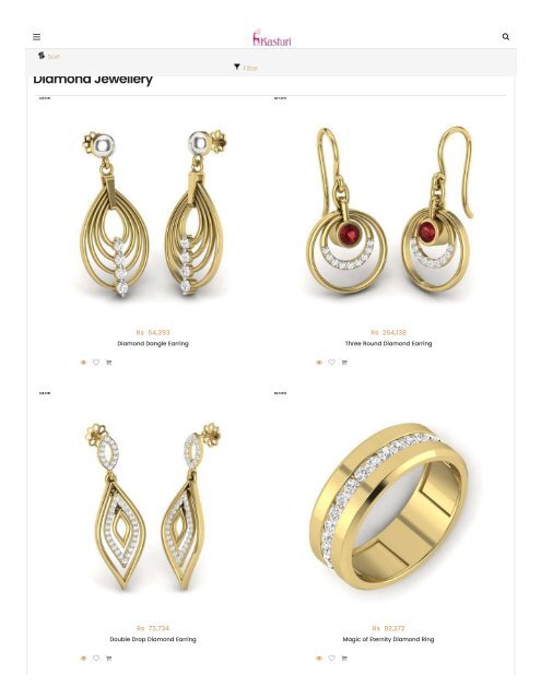Kasturi store diamond jewellery