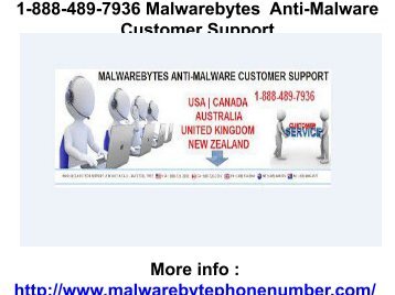 1-888-489-7936 Malwarebytes  Anti-Malware Customer Support