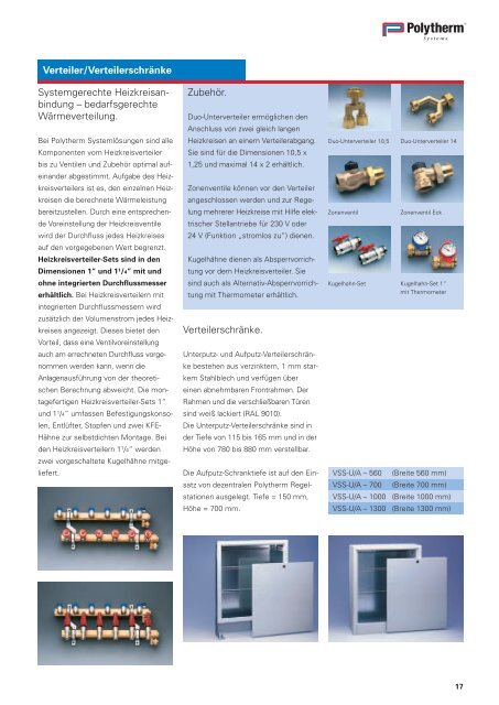 Technik 1/2004 Polycomfort. Die Fußbodenheizung mit 5-Sterne ...