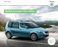 ŠKODA Roomster Plus Edition - Skoda