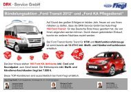 Ford KA Pflegedienst - DRKService GmbH