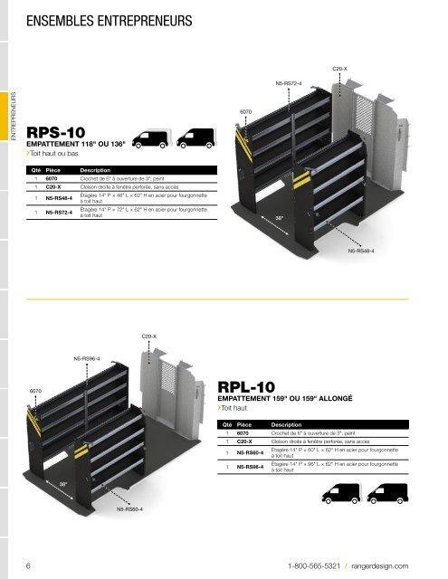 Guide d'aménagement RAM ProMaster (2022)