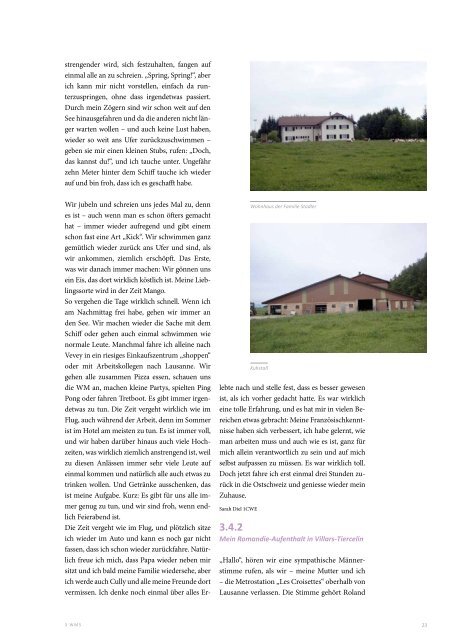 Jahresbericht vorletztes Jahr - Kantonsschule am Brühl