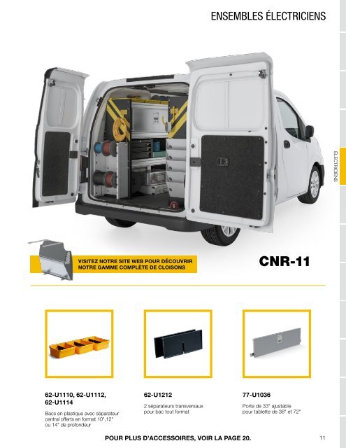 Guide d'aménagement Nissan NV200 (2021)