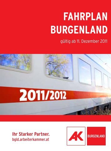 FAHRPLAN BURGENLAND HEN T! - AK - Burgenland ...