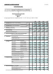 (Geb\374hrenverordnung 2011.xls) - Alberschwende