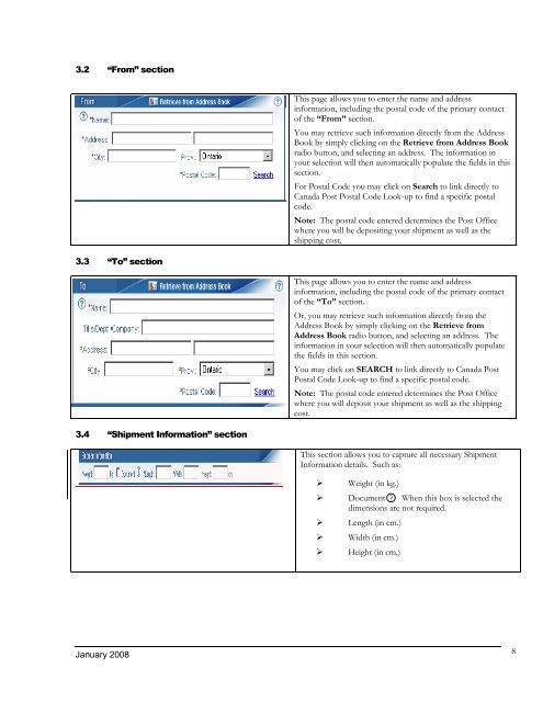 Canada Post – EST Online EOE – Ship in Canada – Generic Solution