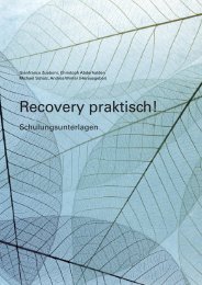 Recovery praktisch! - Dreiländerkongresse Pflege in der Psychiatrie