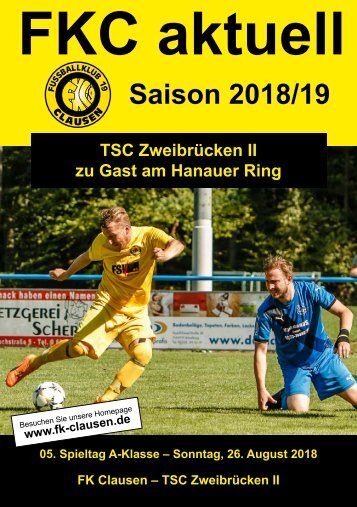 FKC Aktuell - 05. Spieltag - Saison 2018/2019