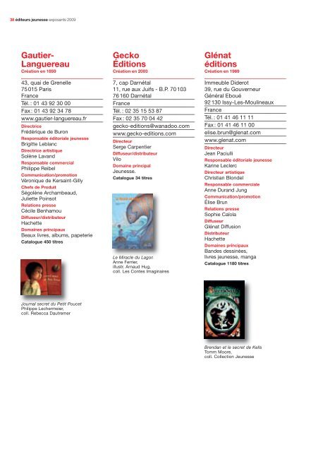 2009 Catalogue des exposants - Salon du livre et de la presse ...