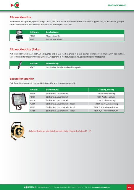 Conzelmann Schweißhandelsgesellschaft – Produktkatalog 2018