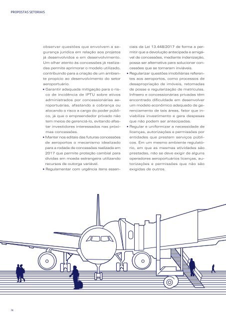 AGENDA DE PROPOSTAS PARA A INFRAESTRUTURA 2018