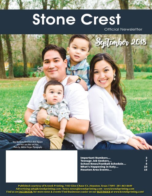 Stone Crest September 2018