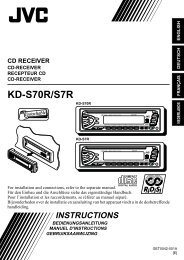 KD-S70R/S7R - JVC