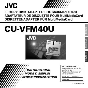 CU-VFM40U - JVC