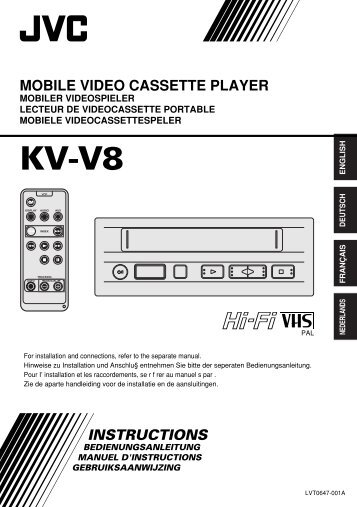 KV-V8 - JVC