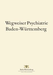 Wegweiser Psychiatrie Baden-Württemberg - Klinikum am Weissenhof