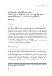 Habitus, Kapital und Spielräume: Auf der Suche nach ... - Gesnerus