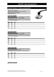 Bruttopreisliste 04/2005 - KÄHLER GmbH Armaturen