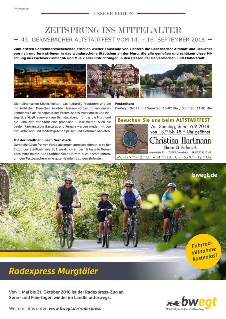 Baden-Journal August-Oktober 2018