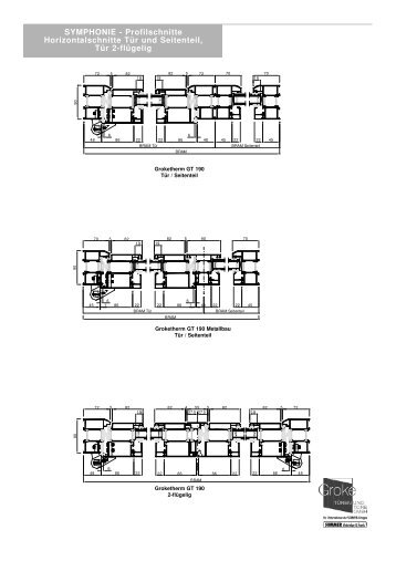 Profilschnitte GT190 Symphonie rund (.pdf, 2 MB)