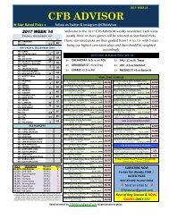 Week 14- StarRatedPicks 2017 