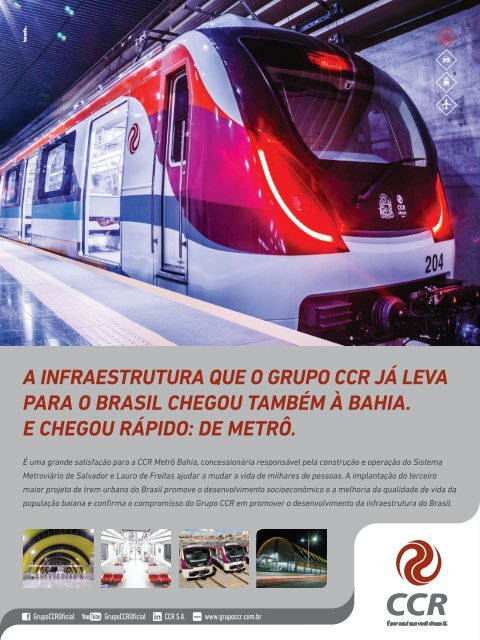 Revista Ferroviária Edição de Julho/agosto 2018