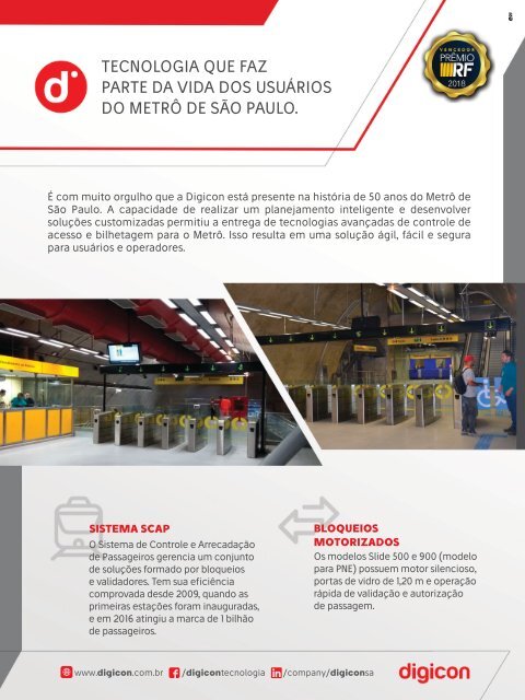 Revista Ferroviária Edição de Julho/agosto 2018