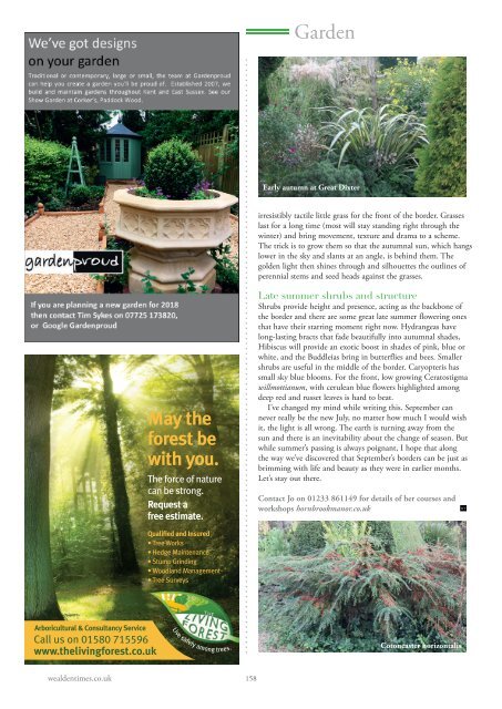 Wealden Times | WT199 | September 2018 | Education supplement inside