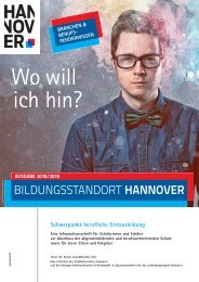 Bildungsstandort Hannover - 2018/2019 - kuw.de
